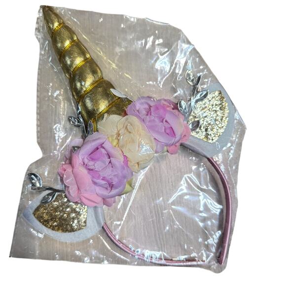 Tipsy Elves Unicorn Sweater Dress, Gold Trim Pink Tail, Women's Size 3XL, NWT - Picture 6 of 9